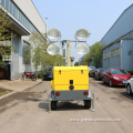 High quality trailer electric light tower